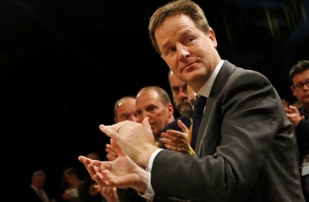 Clegg attacked over 'highly damaging' claim that newspapers are like 'desperate' animals